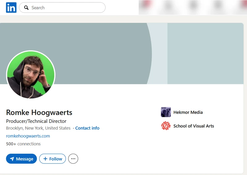 Romke Hoogwaerts LinkedIn_#2