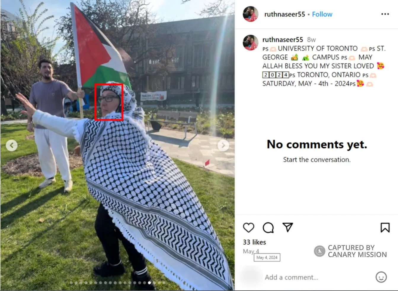 Ruth Naseer  - Instagram - May 4, 2024