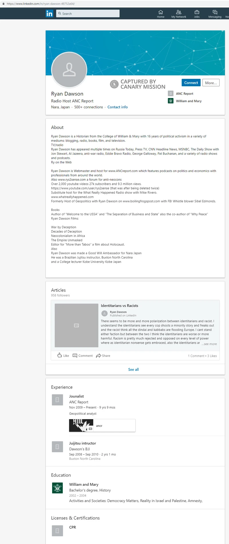 Ryan Dawson cm87 LinkedIn_#87