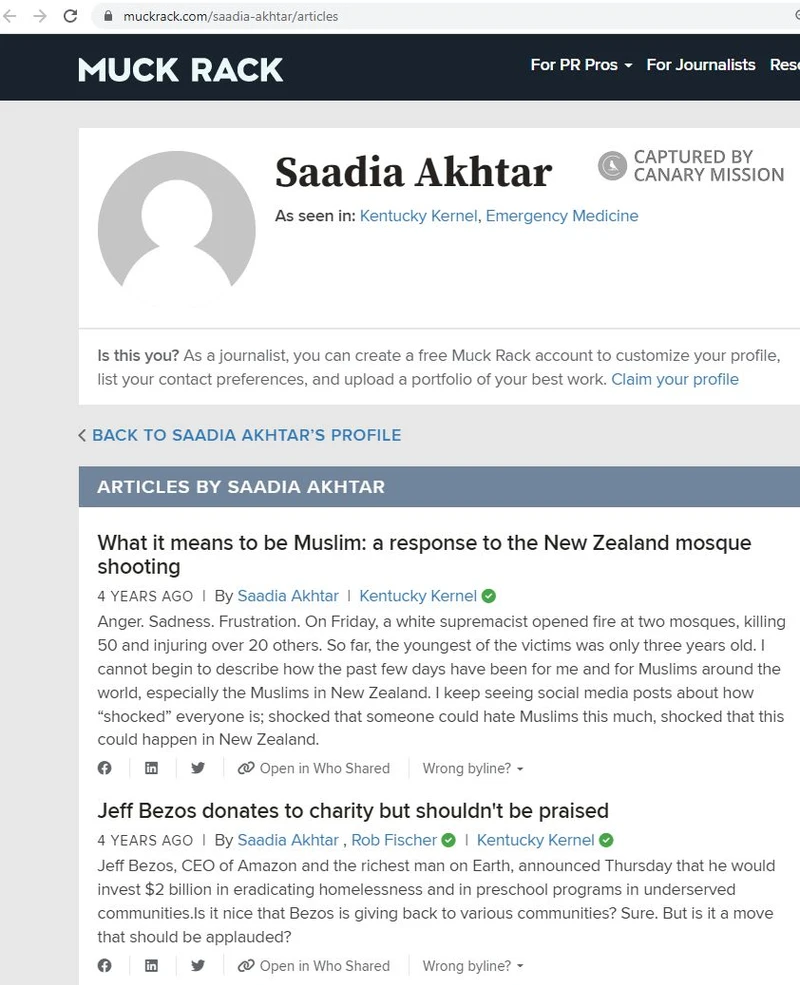 Saadia Akhtar cm33 muckrack.com_#25