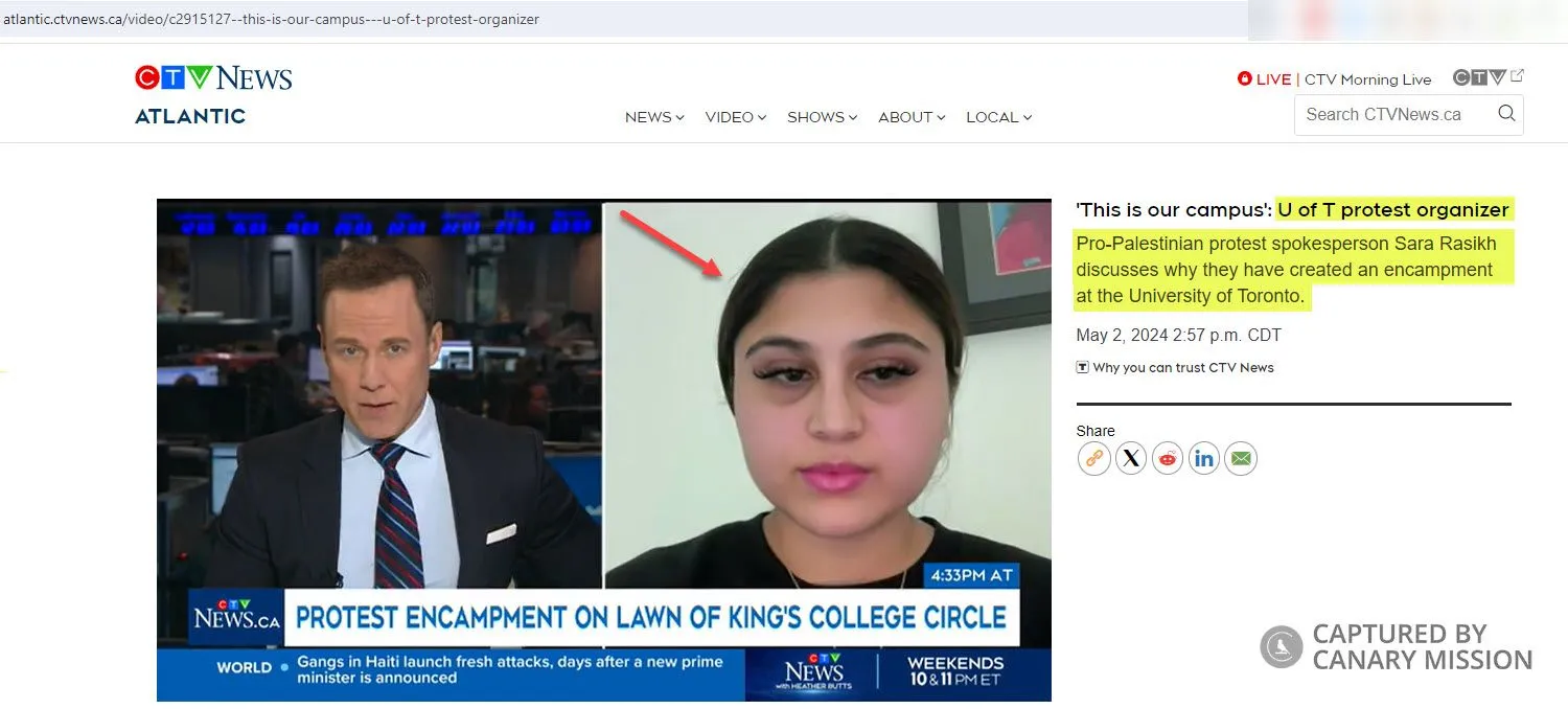 Sara Rasikh  - atlantic.ctvnews.ca - May 2, 2024