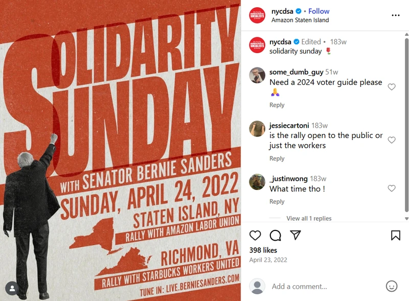 Solidarity Sunday