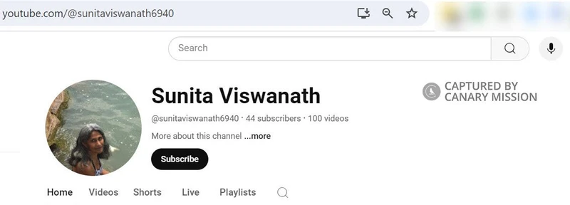 Sunita Viswanath cm10 YouTube_#10