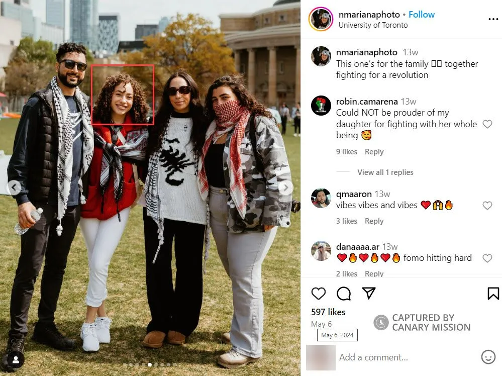 Tala Al-Ramahi  - Instagram - May 5, 2024