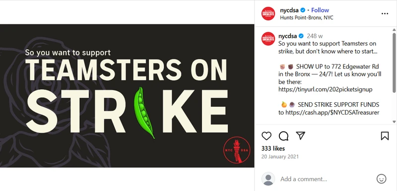 Teamsters On Strike