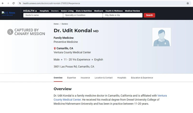 Udit Kondal cm20 health.usnews.com_#20