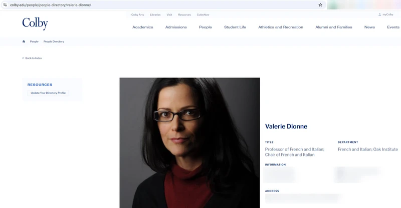 Valerie M Dionne_#8