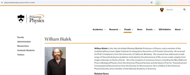 William Bialek_#8