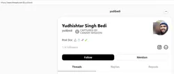 Yudhishtar Bedi