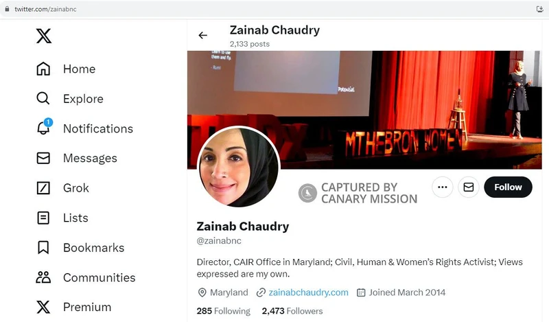 Zainab Chaudry cm19 Twitter_#21