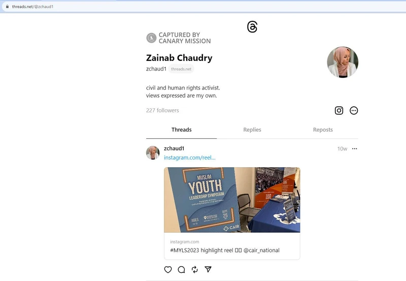 Zainab Chaudry cm21 Threads_#23