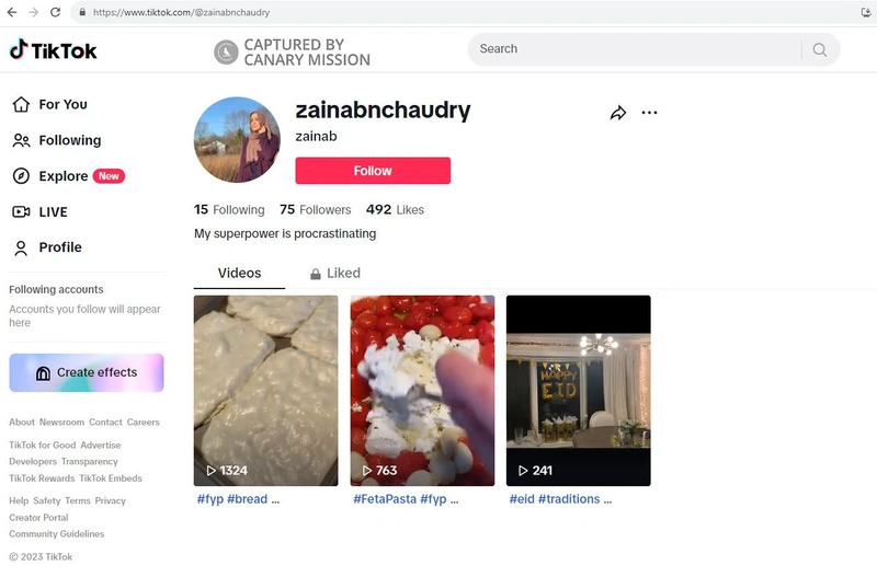 Zainab Chaudry cm24 TikTok_#26