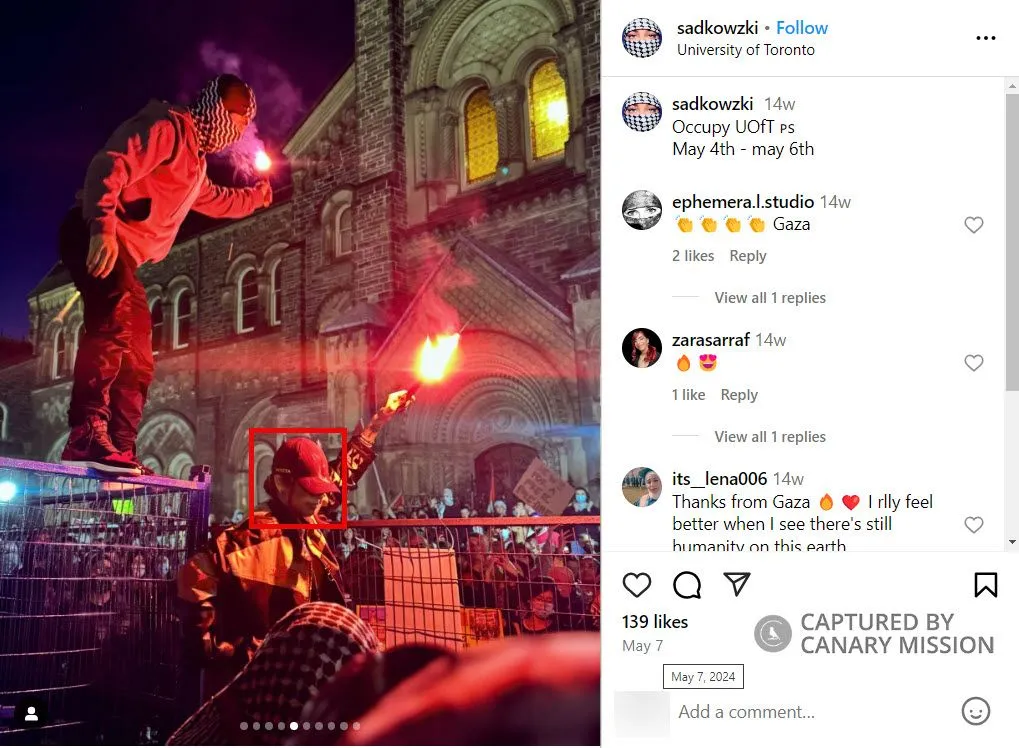 Zara Sarraf  - Instagram - May 6, 2024