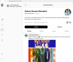 Zohran Kwame Mamdani