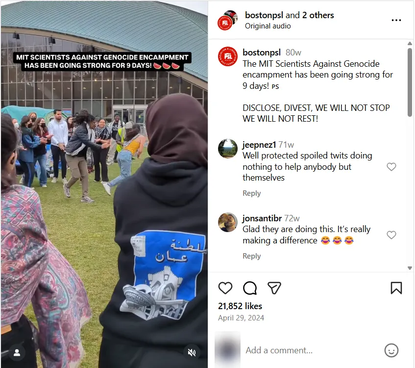 MIT Encampment - Day 9 - Apr. 29, 2025