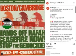 Hands Off Rafah! Ceasefire Now! Stop the Genocide! - 3/2/2024