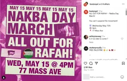 Nakba Day March: All Out For Rafah! - MIT - 5/15/2024