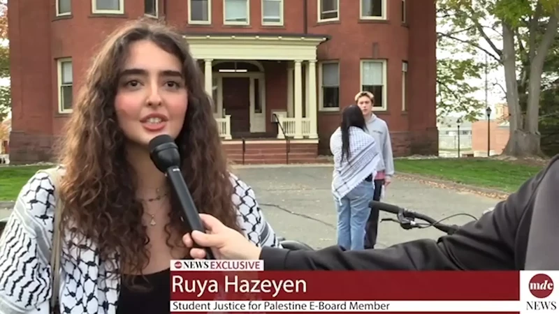 57 Protesters Arrested Following UMass Free Palestine March and Whitmore Sit In_#19