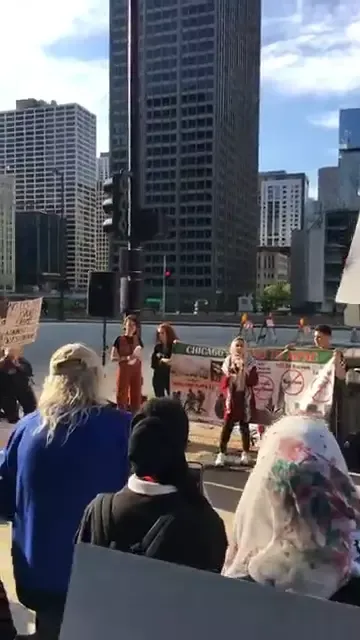 AIPAC is Not Welcome in Chicago Rally Facebook_#17