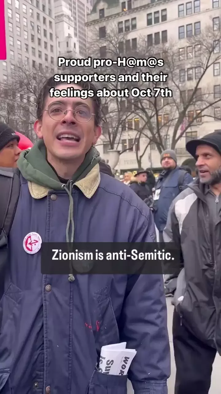 Amelia Fuller Praises Hamas October 7 Terror Attack at Anti-Israel Protest New York City Twitter_#17