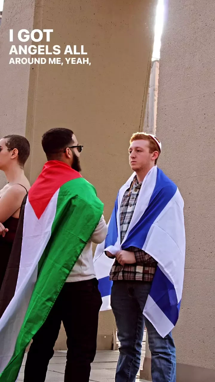 Anti Israel Protest Temple University Video 1 Instagram_#43