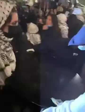 Anti Israel Protesters Barricade In Academic Building Columbia University NYC Facebook_#26