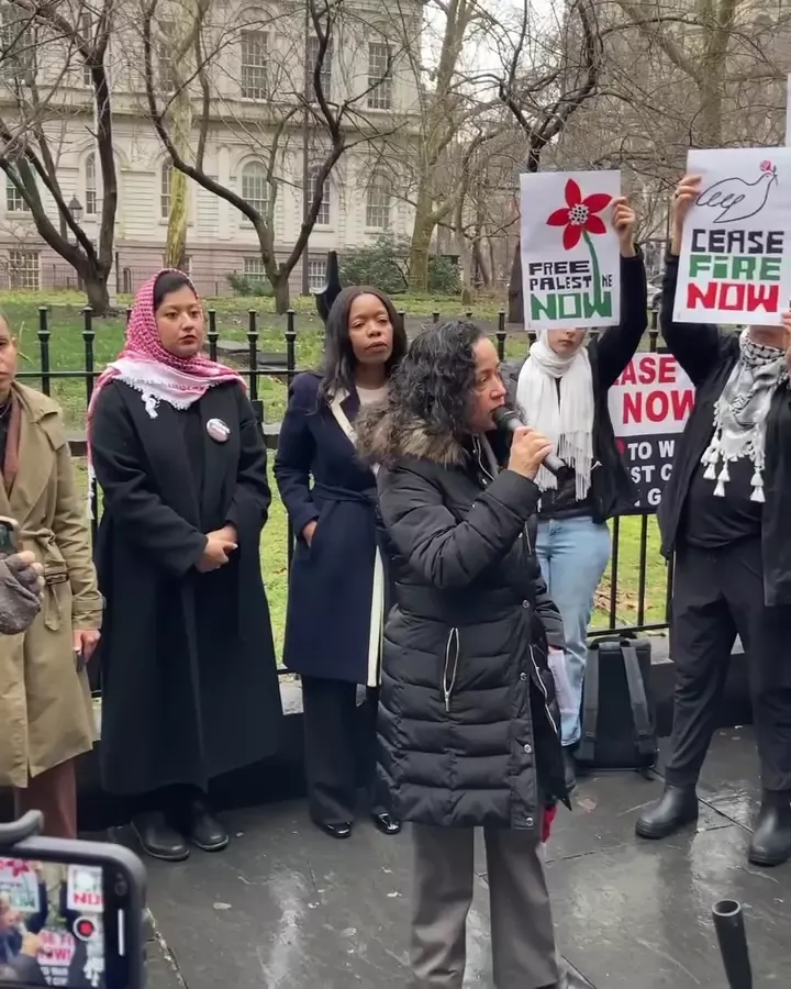 Antiisrael Activists Hold 24 Hour Vigil