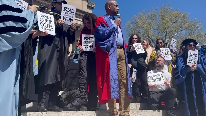 Day 6 of Columbia encampment X_#9