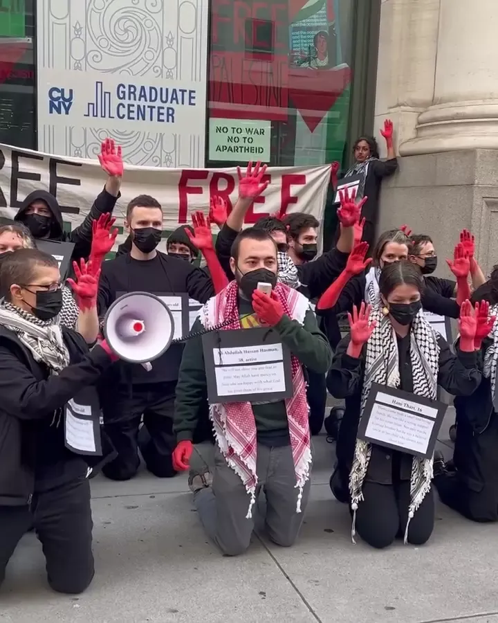 Diein At Cuny Graduate Center To Demand Cuny To Divest 2