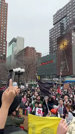 Flood Manhattan For Rafah Emergency Action