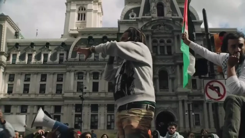 From Philly to Gaza Emergency Solidarity Rally Video 2_#28