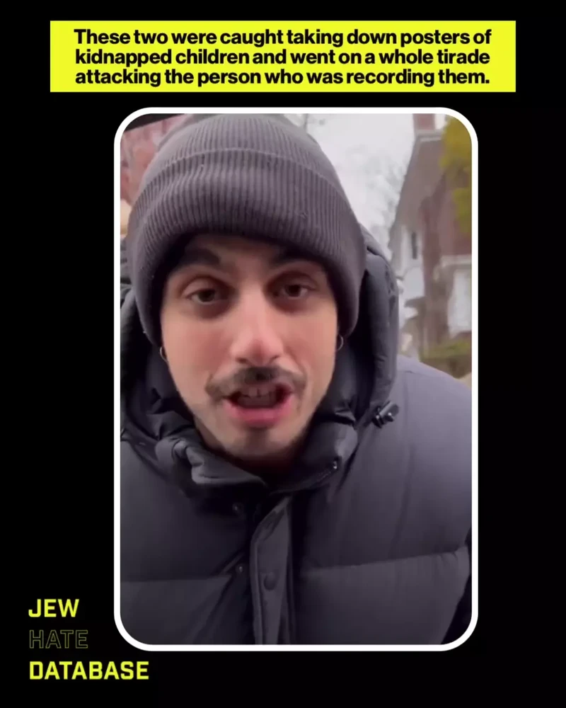 Khalil_Qasem_Accuses_Israel_of_Genocide_After_Ripping_Down_Posters_of_Israeli_Civilians_Kidnapped_by_Hamas_UeEYu6.mp4_#13