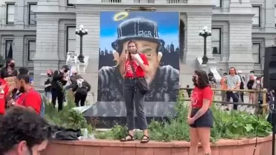 PSL activist gives a speech at Colorado State Capitol Instagram_#27