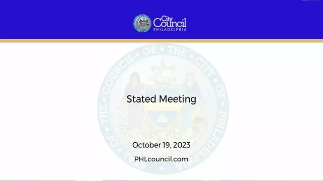 Penn student speaks at a Philadelphia city council meeting YouTube_#97