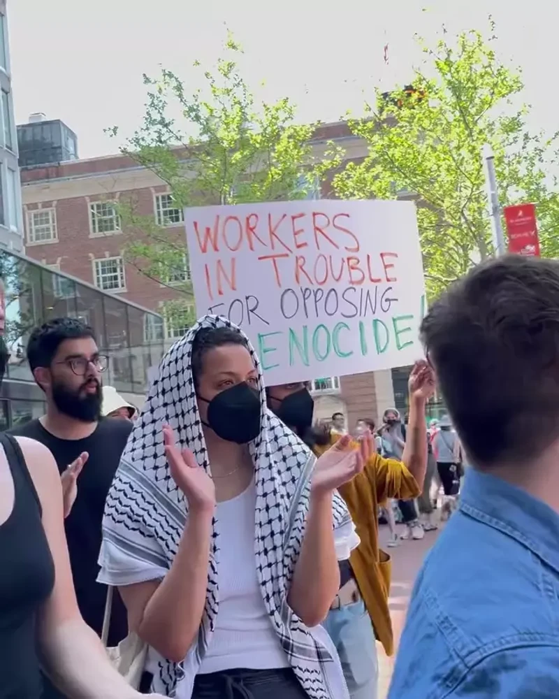 Protest Harvards Retaliation