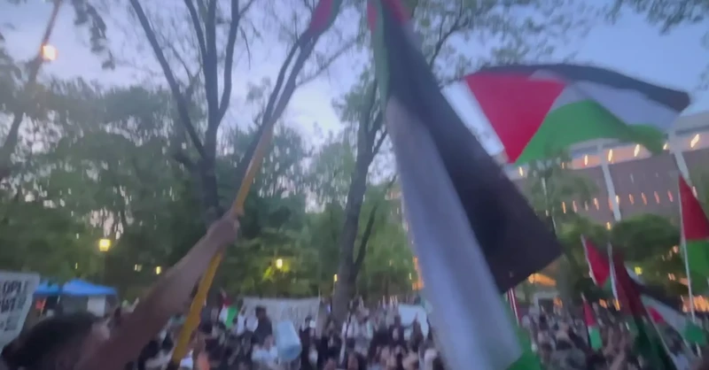 Protest at the University of Pennsylvania Instagram_#29