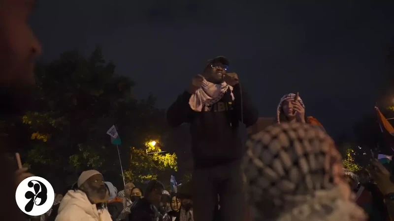 Protester speaks at a Philadelphia protest Facebook_#25
