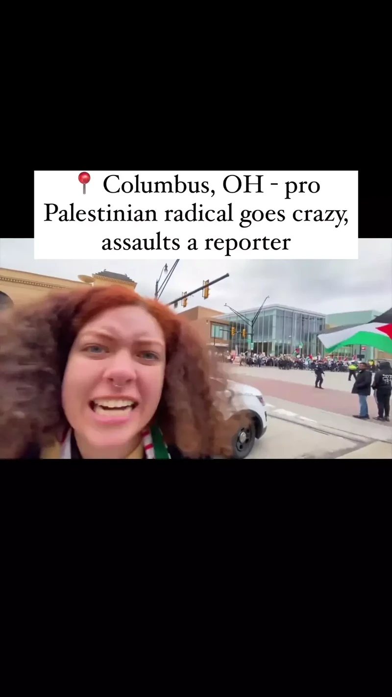 Protestor Assaults Reporter Columbus Ohio Instagram_#11