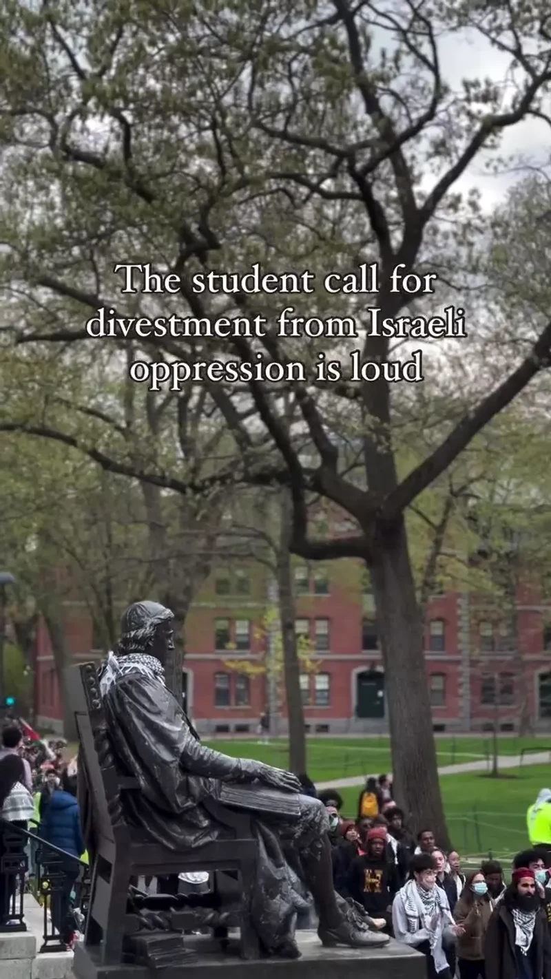 Student Intifada Compilation Video Harvard_#3