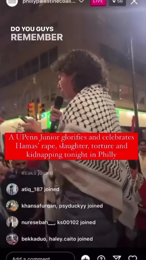 Tara Tarawneh Speaks at Anti Israel Rally Philadelphia Pennsylvania Instagram_#22