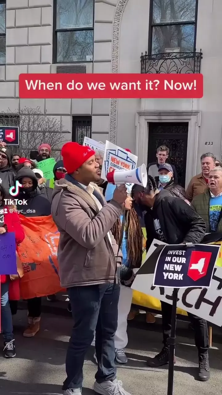 Tax The Rich Seize Our Future Rally