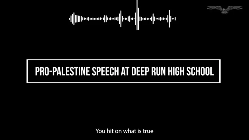 Teacher Talks about Gaza in Virginia High School YouTube_#13