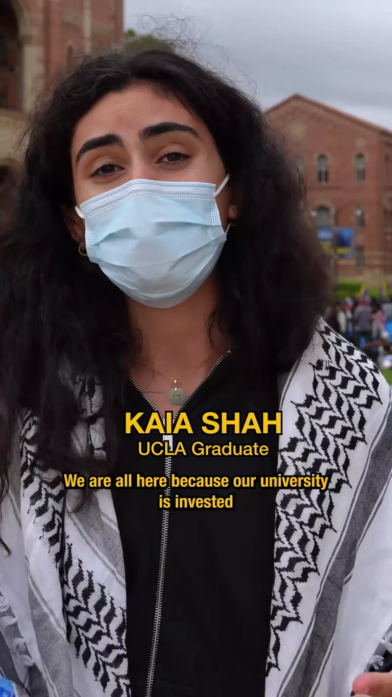 UCLA Encampment TikTok_#11