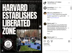 Pro-Hamas Harvard Encampment - Cases for April 24-30, 2024