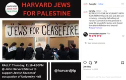 Jews for Ceasefire (Harvard) - 11/16/2023