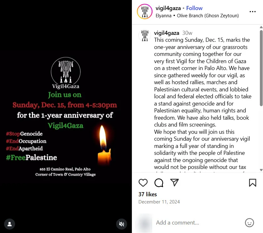 vigil4gaza